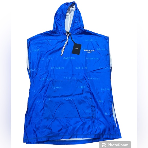 Balmain Other - BALMAIN***Men’s Blue Jacquard Poncho***Med. $678